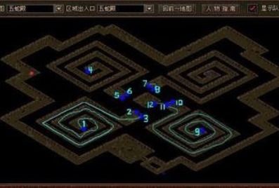 传奇世界五蛇殿怎么走_经典传奇蛇岛_经典传奇蛇
